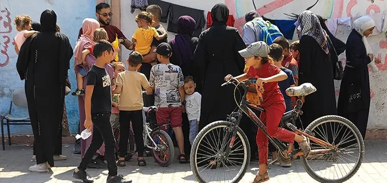 Gazze'de çocuk felci aşılaması başladı