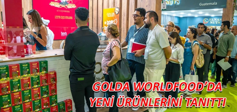 Golda Worldfood'da yeni ürünlerini tanıttı