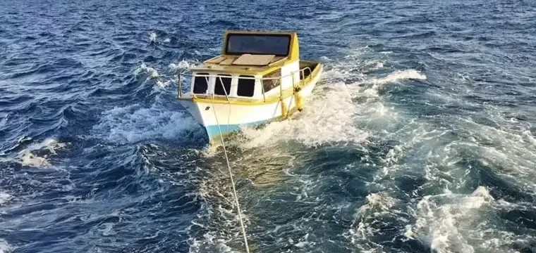 Kayıp balıkçı, 36 saat sonra sağ bulundu