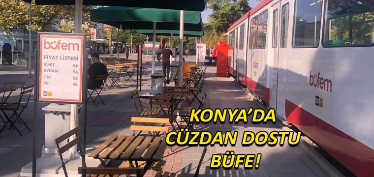 Konya’da cüzdan dostu büfe!