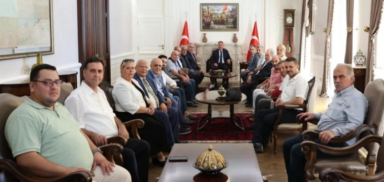 Konyalılar Federasyonu İzmir Valisini ziyaret etti