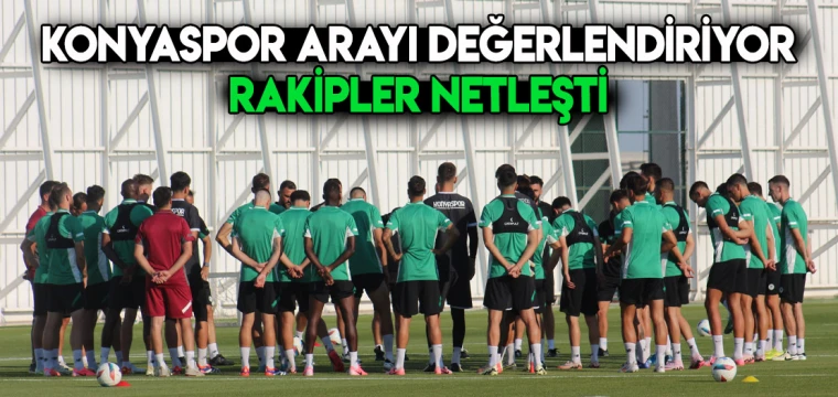 Konyaspor milli arayı hazırlık maçlarıyla değerlendirecek!