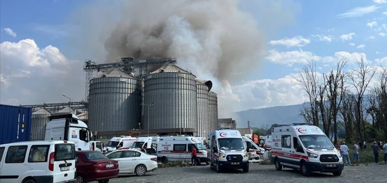 Makarna fabrikasında patlama!