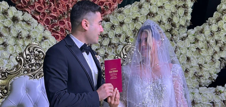 MELİSA NUR VE EMRE EVLENDİ