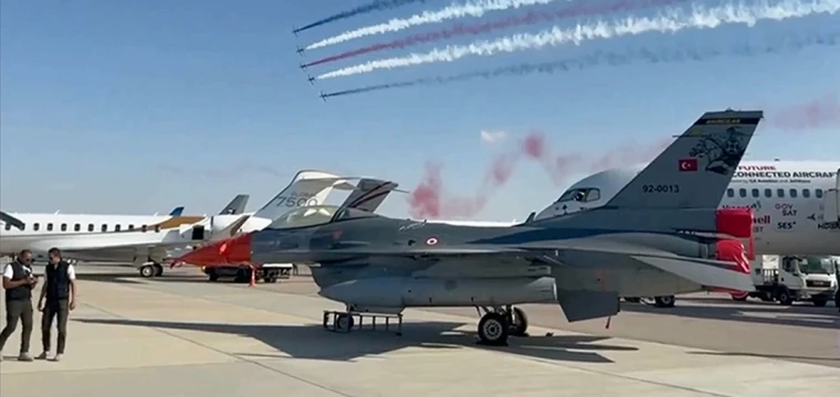 MSB "Mısır Uluslararası Hava Fuarı"na iki F-16 ile katıldı