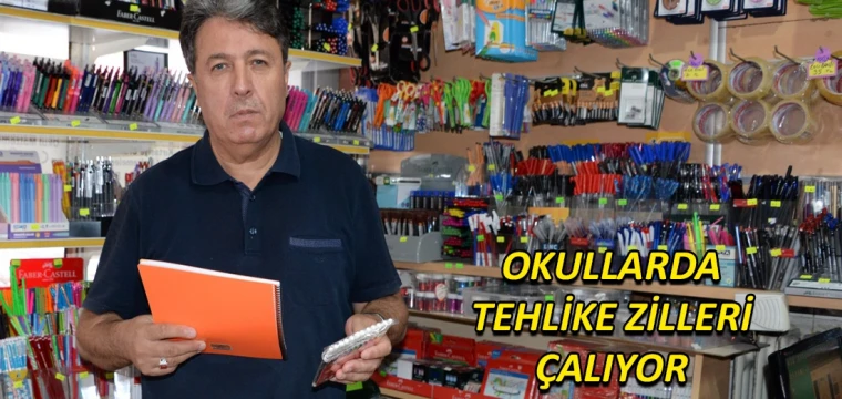 Okullarda tehlike zilleri çalıyor