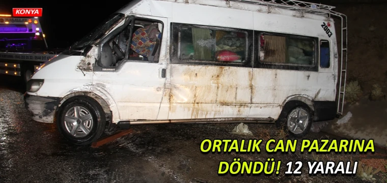 Ortalık can pazarına döndü! 12 yaralı