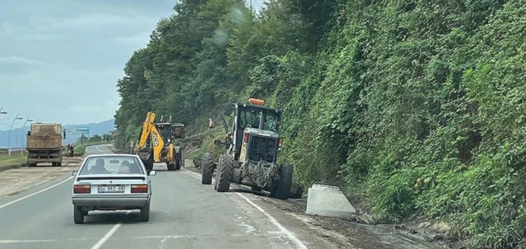 Trabzon'da taşkın sonrası zarar tespiti sürüyor