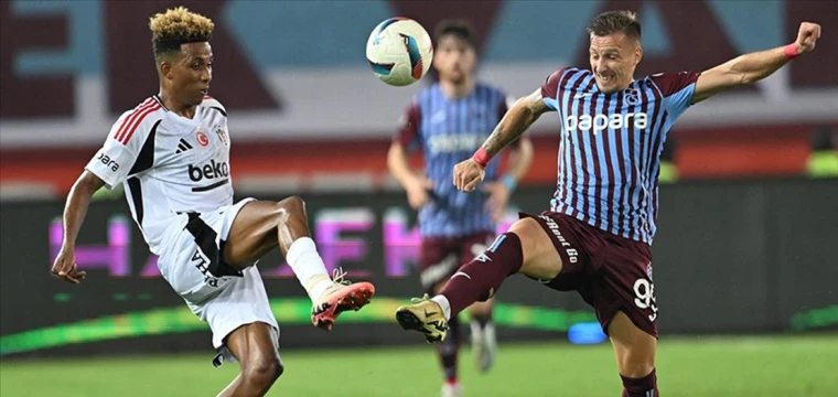 Trabzonspor ile Beşiktaş berabere kaldı