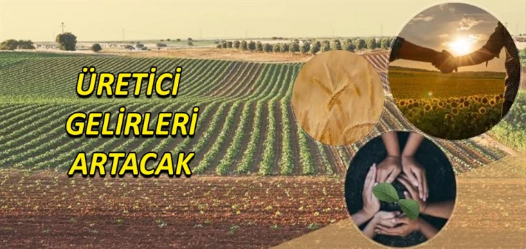 Üretici gelirleri artacak