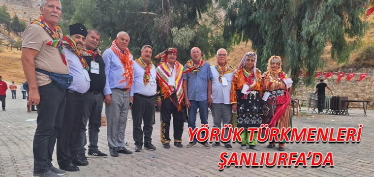 Yörük Türkmen camiası Şanlıurfa’da