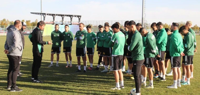 1922 Konyaspor’da maç hazırlıkları başladı