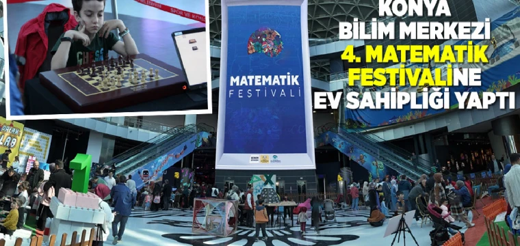 4. matematik festivaline ev sahipliği yaptı MATEMATİK FESTİVALİ”NE EV SAHİPLİĞİ YAPTI