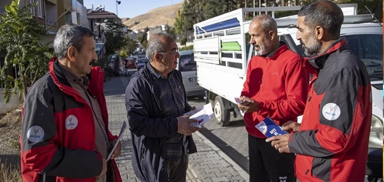 Afetlere karşı bilinçlendirme seferberliği başlatıldı