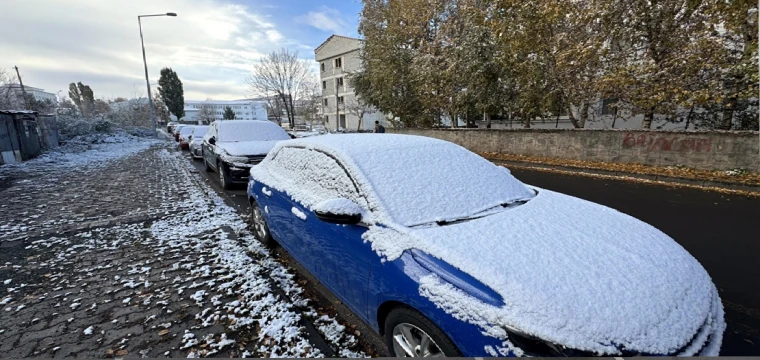 Ardahan'da kar etkili oldu