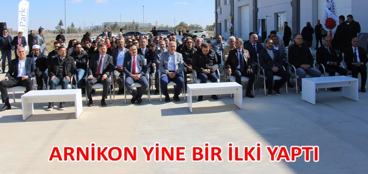 ARNİKON yine bir ilki yaptı