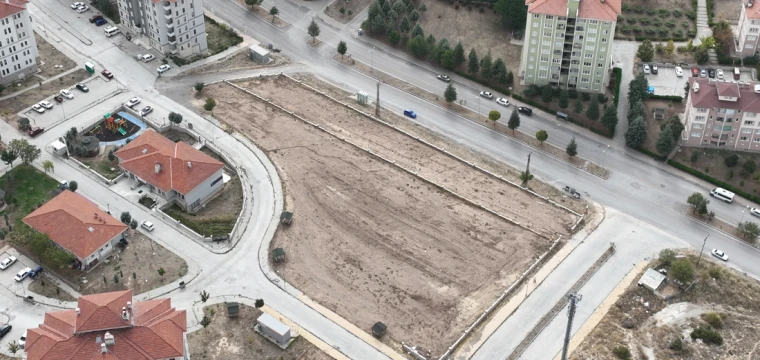 Beyşehir’de 6 bin metrekarelik park projesi