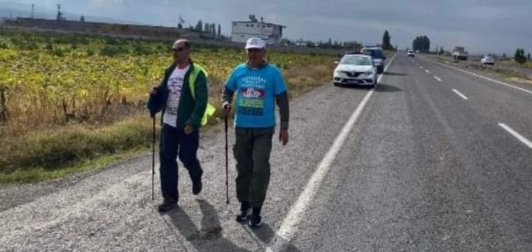 Emekli Astsubaylardan Ankara Yürüyüşü