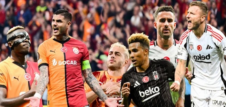 Galatasaray-Beşiktaş Derbisinde Golcüler Ön Planda