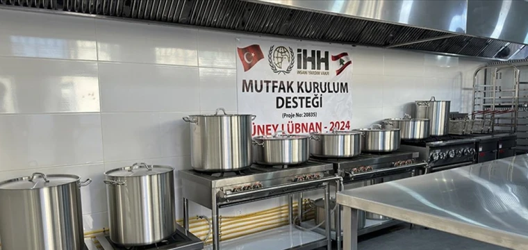 İHH, Lübnan'da ihtiyaç sahiplerine mutfak açtı