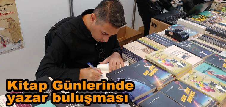 Kitap Günlerinde yazar buluşması