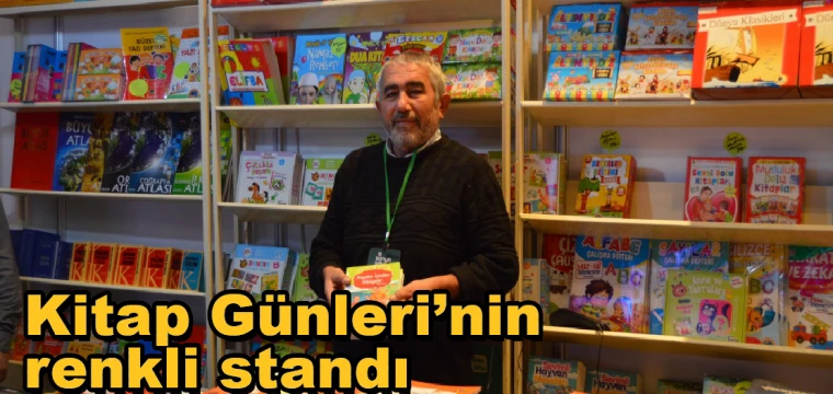 Kitap Günleri’nin renkli standı