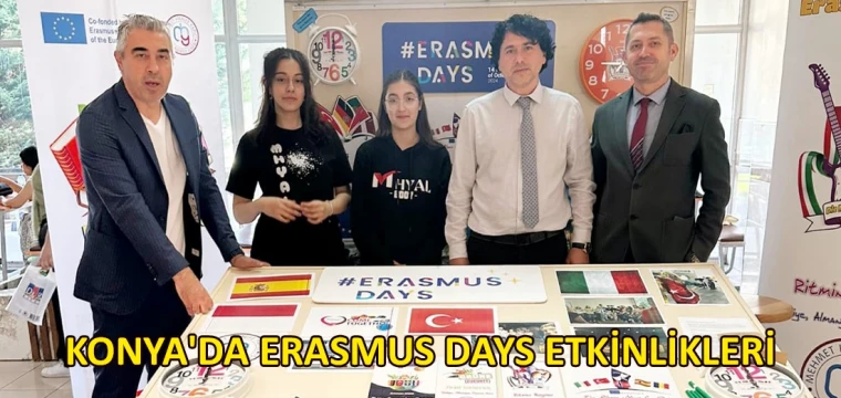 Konya'da Erasmus Days etkinlikleri