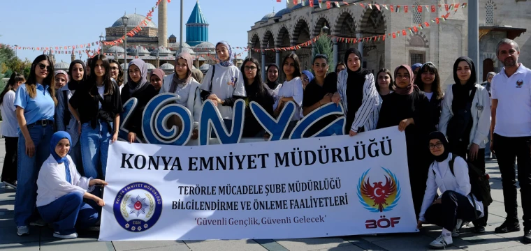 Konya'da gençlere ortak proje