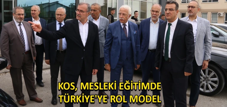 KOS, mesleki eğitimde Türkiye'ye rol model