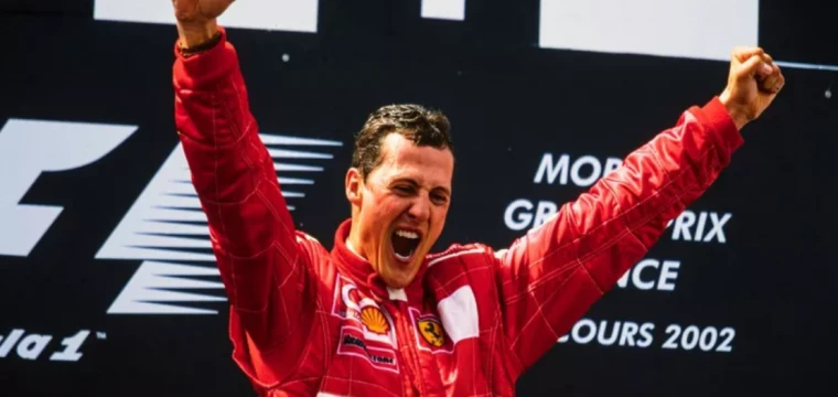 Michael Schumacher'den haber var