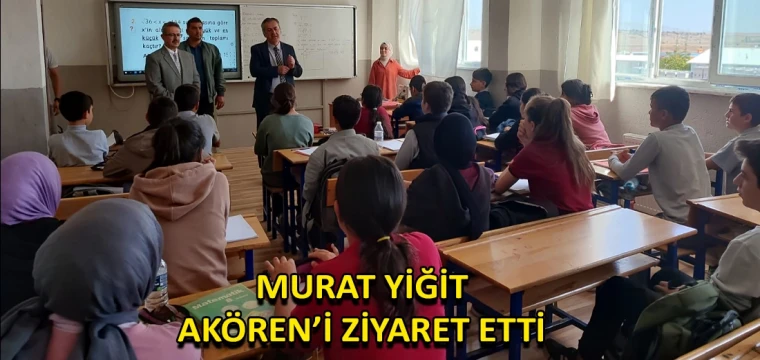 Murat Yiğit Akören’i ziyaret etti