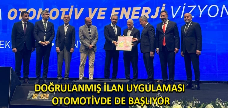 Otomotivde doğrulanmış ilan uygulaması