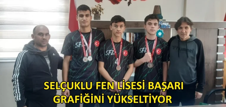 Selçuklu Fen Lisesi başarı grafiğini yükseltiyor 