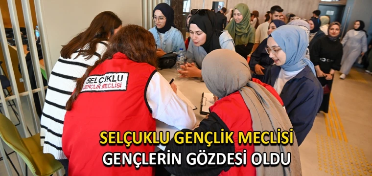 Selçuklu Gençlik Meclisi gençlerin gözdesi oldu