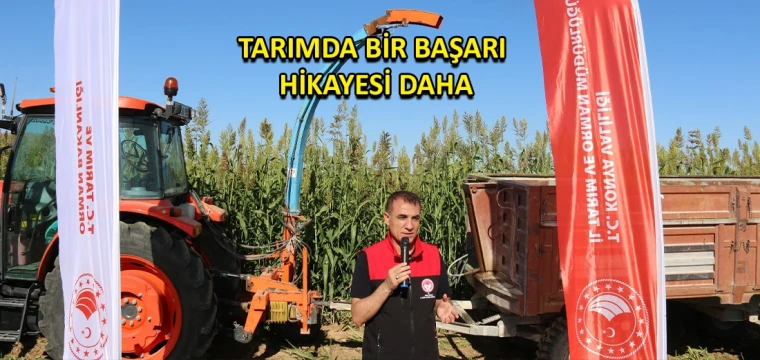 Tarımda bir başarı hikayesi daha