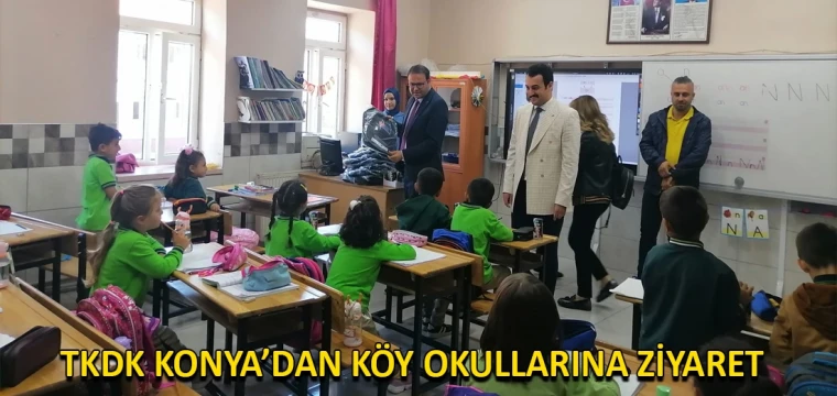 TKDK Konya’dan köy okullarına ziyaret