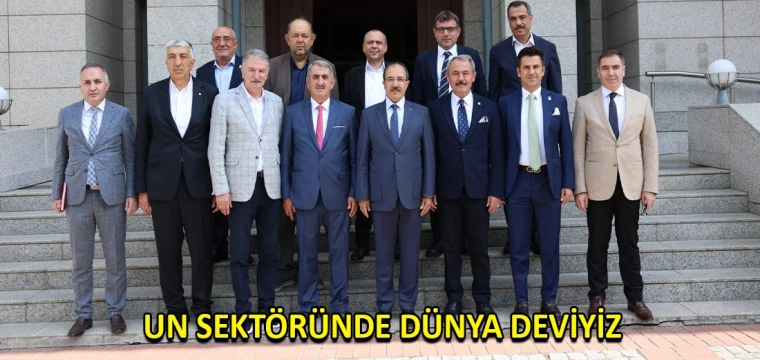 Un sektöründe dünya deviyiz