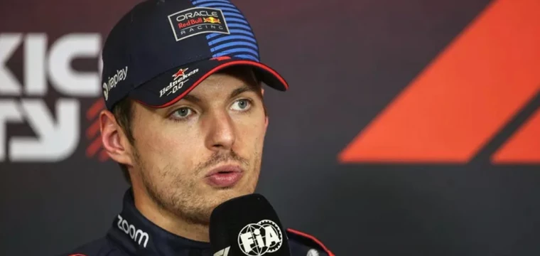 Verstappen: 'Bir dahaki sefere pit'te bir şeyler içerim