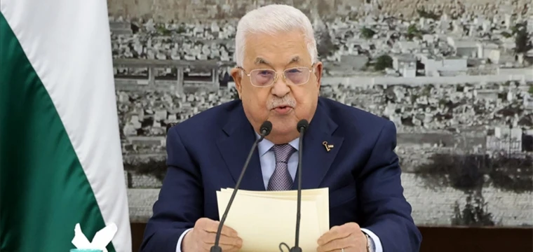 Abbas: İki devletli çözüm Gazze'deki saldırıların durmasına bağlı