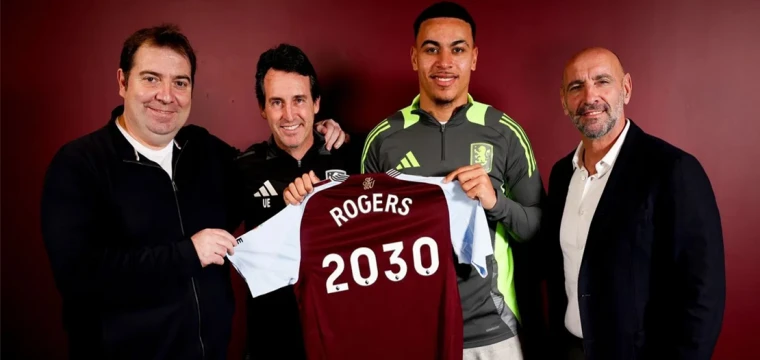 Aston Villa, Rogers ile sözleşme uzattı