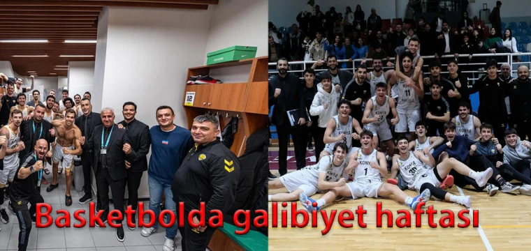 Basketbolda galibiyet haftası