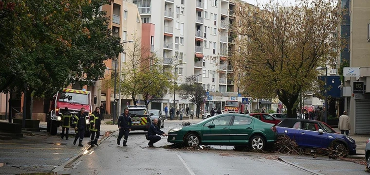 Bert Fırtınası nedeniyle Fransa'da 9 vilayette alarm