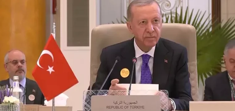 Cumhurbaşkanı Erdoğan: İsrail’in amacı Gazze’ye yerleşmektir