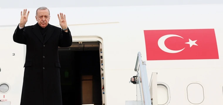 Erdoğan, Suudi Arabistan'a gitti