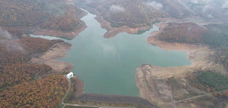 Gökçe Barajı'ndaki su seviyesi Yalova'da yüzde 20'ye düştü