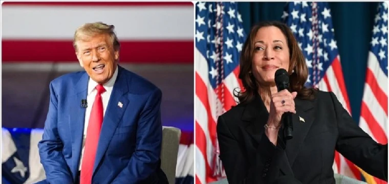 Harris ve Trump, salıncak eyaletlerde yarışı yakın götürüyor