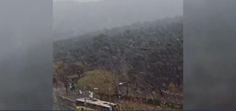 İstanbul'da kar yağışı başladı