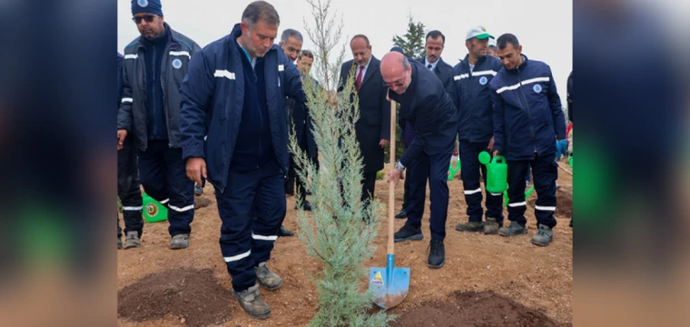 Milli Ağaçlandırma Günü'nde Sille'de fidan dikimi yapıldı