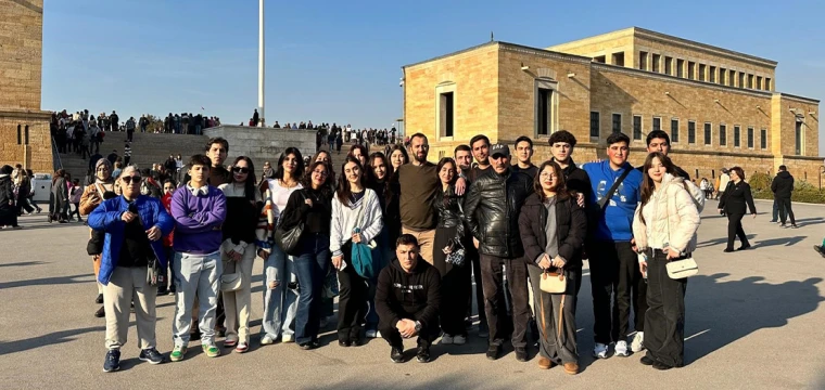 Mis Koleji Anadolu Lisesi öğrencileri Ankara turunda