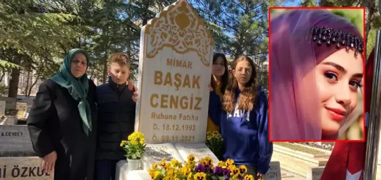 Samuray kılıcıyla öldürülen Başak Cengiz, 3. yılında anıldı